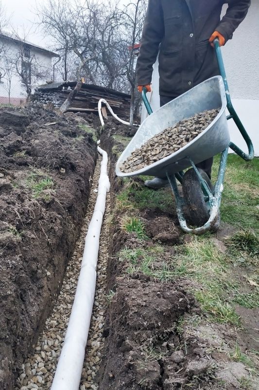 Yard Water Drainage System